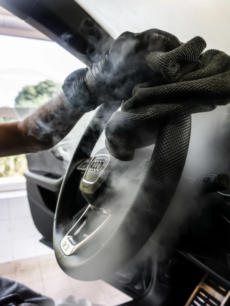 Mycie tapicerki samochodowej Dudziński Detailing